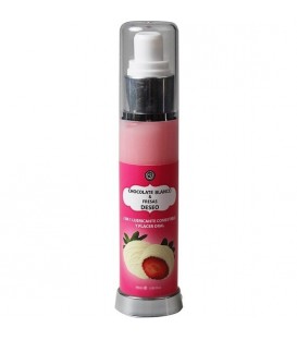 LUBRICANTE COMESTIBLE CHOCO BLANCO Y FRESA 50 ML.