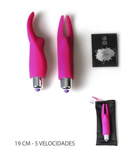 VIBRADOR BUNNY 02 ROSA