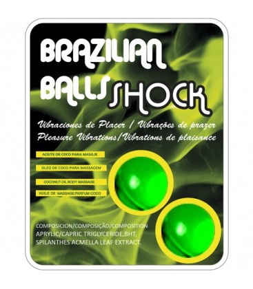 SET 2 BOLAS BRASILENAS CON LUBRICANTE