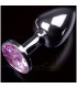 PLUG ANAL JEWELLERY SMALL PLATA MORADO