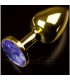 PLUG ANAL JEWELLERY SMALL ORO AZUL