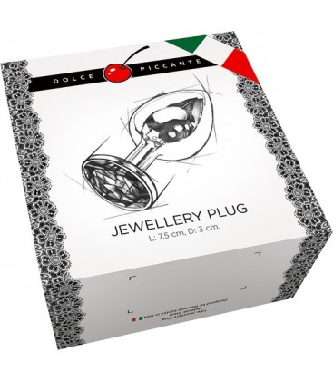 PLUG ANAL JEWELLERY SMALL ORO DIAMANTE