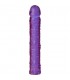 CLASSIC JELLY DILDO 25 CM MORADO