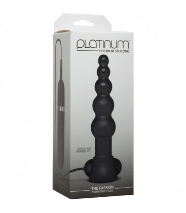 THE PASSION PLUG VIBRADOR NEGRO