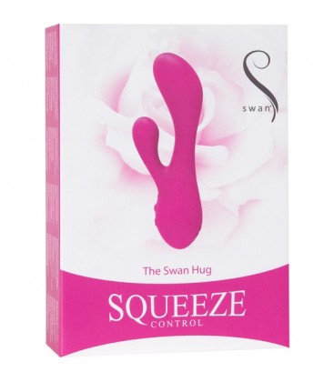 SWAN VIBRADOR CONEJITO ROSA