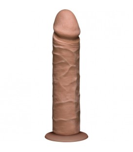 REALISTIC COCK PENE 20 CM MARRÓN