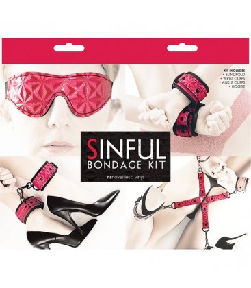 SINFUL KIT BONDAGE ROSA