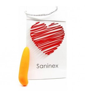 SANINEX MINI VIBRADOR MULTI EXCITING WOMAN COLOR NARANJA