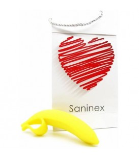 SANINEX DILDO BANANA ORGASMIC FANTASY COLOR AMARILLO