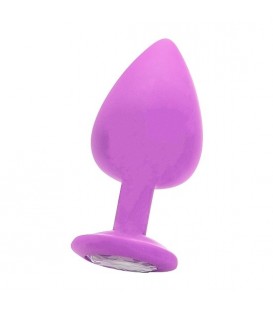 EXTRA LARGE PLUG DIAMANTE MORADO