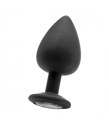 EXTRA LARGE PLUG DIAMANTE NEGRO