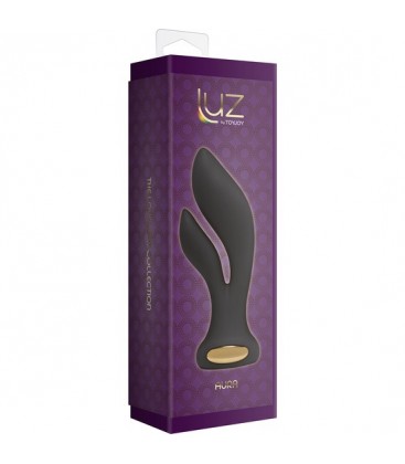 ZARE VIBRADOR DOBLE ESTIMULADOR NEGRO