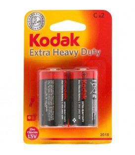 SET 2 PILAS ZINC EXTRA HEAVY DUTY C KODAK