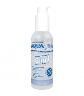 AQUAGLIDE 2 EN 1 LUBRICANTE + MASAJE 125 ML