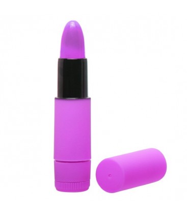 neon luv touch bala vibradora pintalabios lila