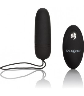 HUEVO VIBRADOR DE SILICONA CON MANDO NEGRO