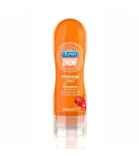 DUREX PLAY MASAJE 2 EN 1 ESTIMULANTE CON GUARANA