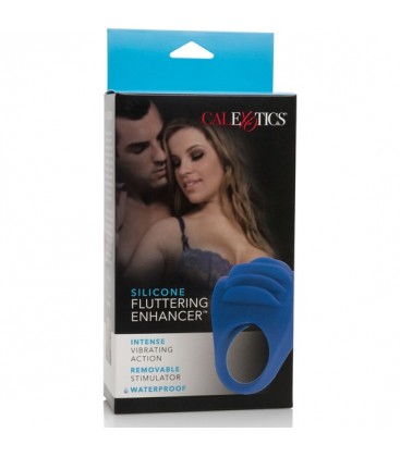 FLUTTERING ANILLO VIBRADOR AZUL