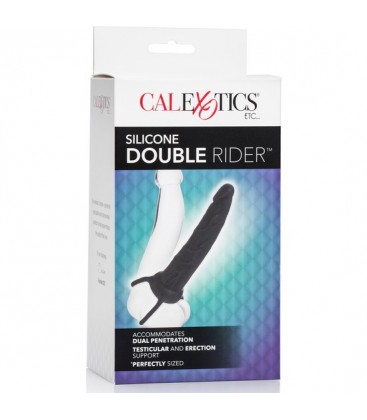 DOUBLE RIDER PENE DE SILICONA CON ARNeS