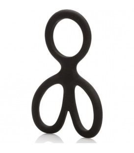 BALL SPREADER ANILLOS PARA EL PENE - NEGRO