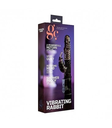 RABBIT VIBRADOR NEGRO