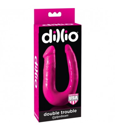 DOUBLE TROUBLE PENE DOBLE ROSA