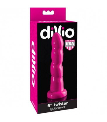 DILDO TWISTER 15 CM ROSA