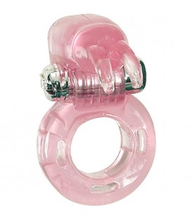 BASIC ESSENTIALS ANILLO VIBRADOR CON CONEJITO