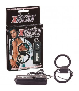 X-FACTOR DOBLE ANILLO VIBRADOR