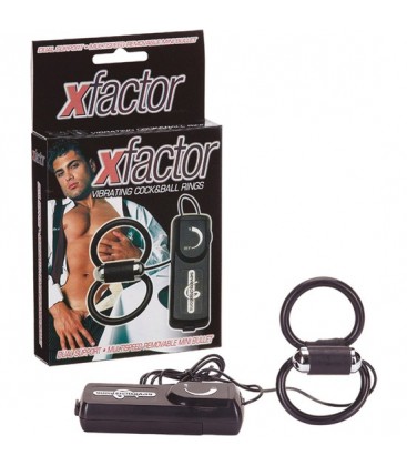 X FACTOR DOBLE ANILLO VIBRADOR