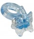 BASIC ESSENTIALS ANILLO VIBRADOR MARIPOSA AZUL