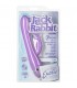 TRIPLE MOTOR JACK RABBIT VIBRADOR MORADO