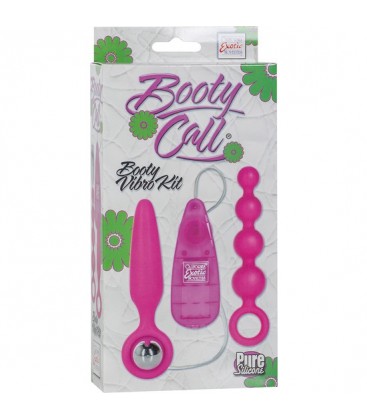 BOOTY CALL KIT VIBRADOR ROSA