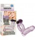 DOUBLE DIVER ANILLO VIBRADOR CON FUNDA MORADO