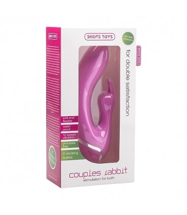 COUPLES RABBIT VIBRADOR CONEJITO ROSA