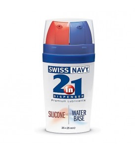 SWISS NAVY LUBRICANTE 2 EN 1 SILICONA / BASE AGUA