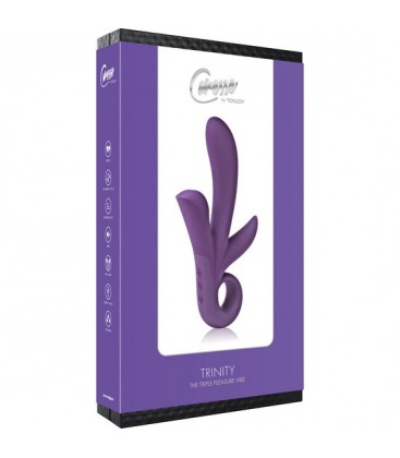 TRINITY VIBRADOR TRIPLE ESTIMULACIoN MORADO