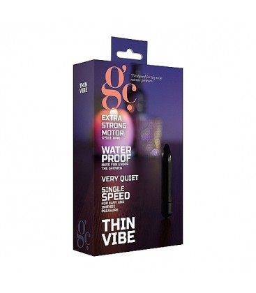 THIN VIBRADOR NEGRO