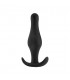 PLUG SILICONA EXTRAIBLE TALLA M NEGRO