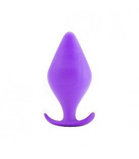 PLUG SILICONA ANCHO TALLA S MORADO