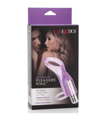 INTIMATE PLEASURE ANILLO VIBRADOR MORADO