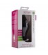 PLUG SILICONA CON BASE DE SUCCIoN GRANDE NEGRO