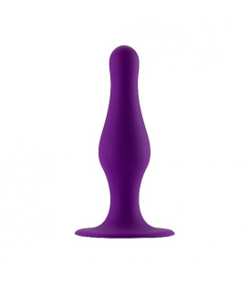 PLUG ANAL CON BASE SUCCIÓN - TALLA M - MORADO