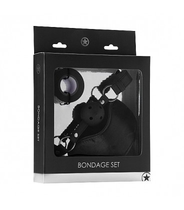 KIT DE BONDAGE NEGRO