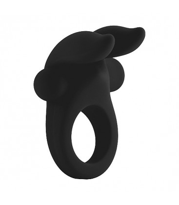 BUNNY ANILLO VIBRADOR NEGRO