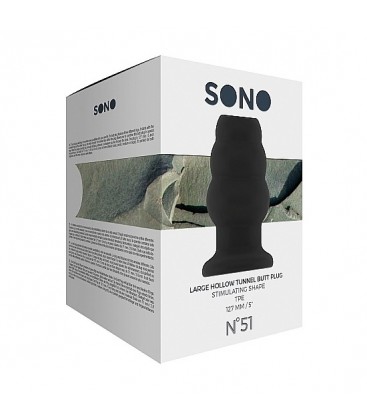 SONO NO51 DILATADOR ANAL GRANDE 12 CM NEGRO