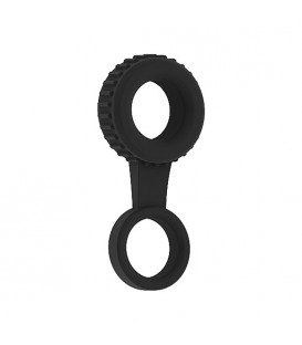 SONO NO.47 - ANILLO DOBLE - NEGRO