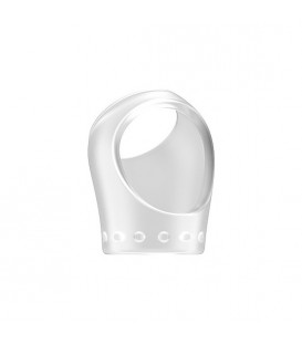 SONO No 45 ANILLO PARA PENE Y TESTiCULOS TRANSPARENTE