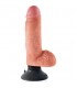 KING COCK PENE REALiSTICO VIBRADOR 18 CM