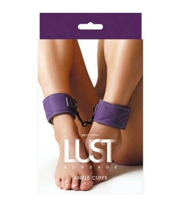 LUST BONDAGE ESPOSAS PARA TOBILLOS MORADO